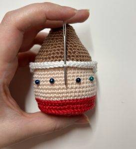 yeux cupcake père noël patron crochet nourriture dinette amigurumi débutant gratuit