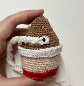 crème cupcake père noël patron crochet nourriture dinette amigurumi débutant gratuit