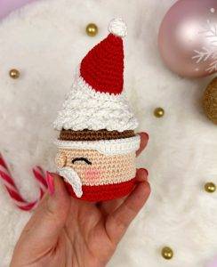 cupcake père noël patron crochet nourriture dinette amigurumi débutant gratuit