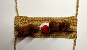 housse casque audio Renne de noël patron crochet decoration accessoire amigurumi débutant gratuit