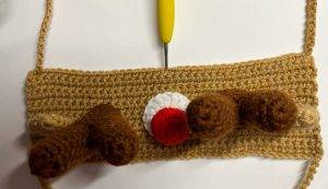 housse casque audio Renne de noël patron crochet decoration accessoire amigurumi débutant gratuit