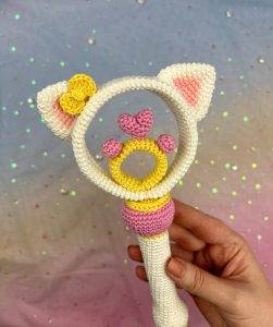 baguette magique chat patron crochet gratuit décoration débutant facile