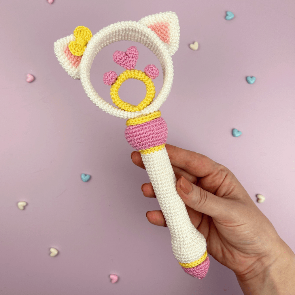 baguette magique chat patron crochet gratuit décoration débutant facile