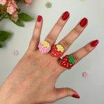 bague fraise tutoriel crochet facile rapide débutant gratuit bijoux
